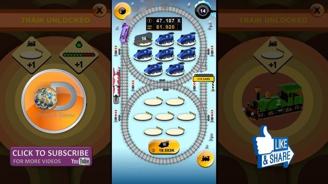 Train Merger | Walkthrough Part 3 | Unlocking Train No.15 смотреть онлайн