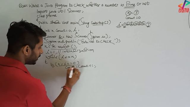 Java Program to Check a Number is Prime or Not - In Hindi смотреть онлайн
