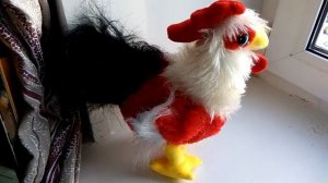 Игрушечный Петушок символ 2017 года - Toy plush chicken cockerel symbol of year 2017