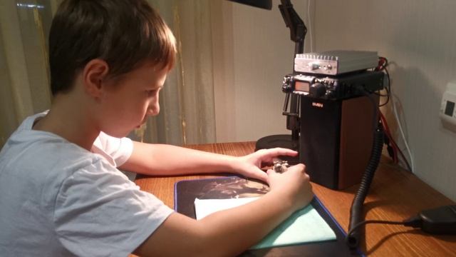 Юный радиолюбитель 8 лет. Изучает азбуку Морзе смотреть онлайн