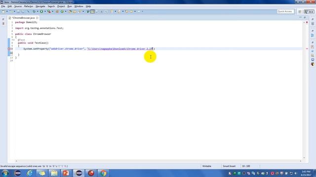 Selenium Tutorial for Beginners || How to run Selenium WebDriver test cases in Chrome? смотреть онлайн