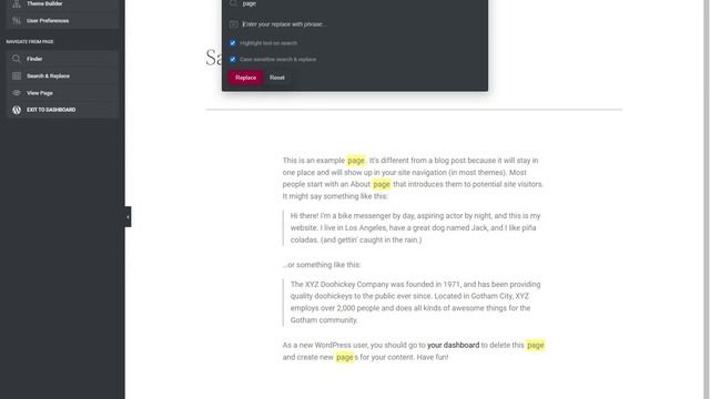 Search & Replace for Elementor - WordPress Plugin смотреть онлайн