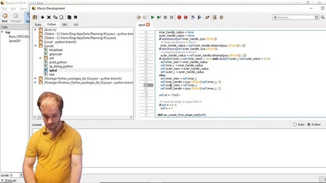 KLayout Tutorial #8: Macros Custom PCell: Spiral смотреть онлайн