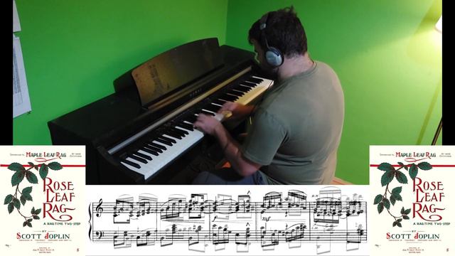 Rose Leaf Rag (Scott Joplin, 1907) [SJ43] смотреть онлайн