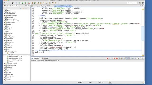 REPORTLAB|REPORTLAB PYTHON TUTORIAL|How To Generate PDF File From Json Using Python|PART:56 смотреть онлайн