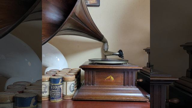 Nora Bayes (ノラ・ベイズ) ♪My Barney Lies Over The Ocean♪ 1919年 78rpm HMV style 6 Gramophone смотреть онлайн