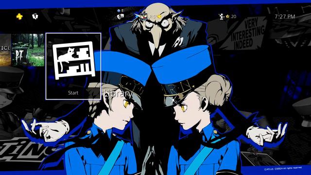 Persona 5 Igor & Attendants PS4 Dynamic Theme