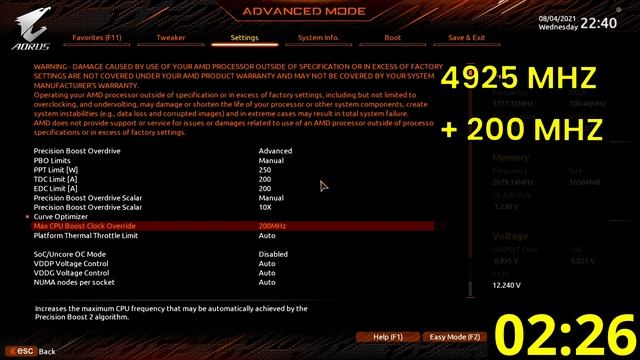5 Minute Overclock: Ryzen 9 5900X to 5223 MHz смотреть онлайн