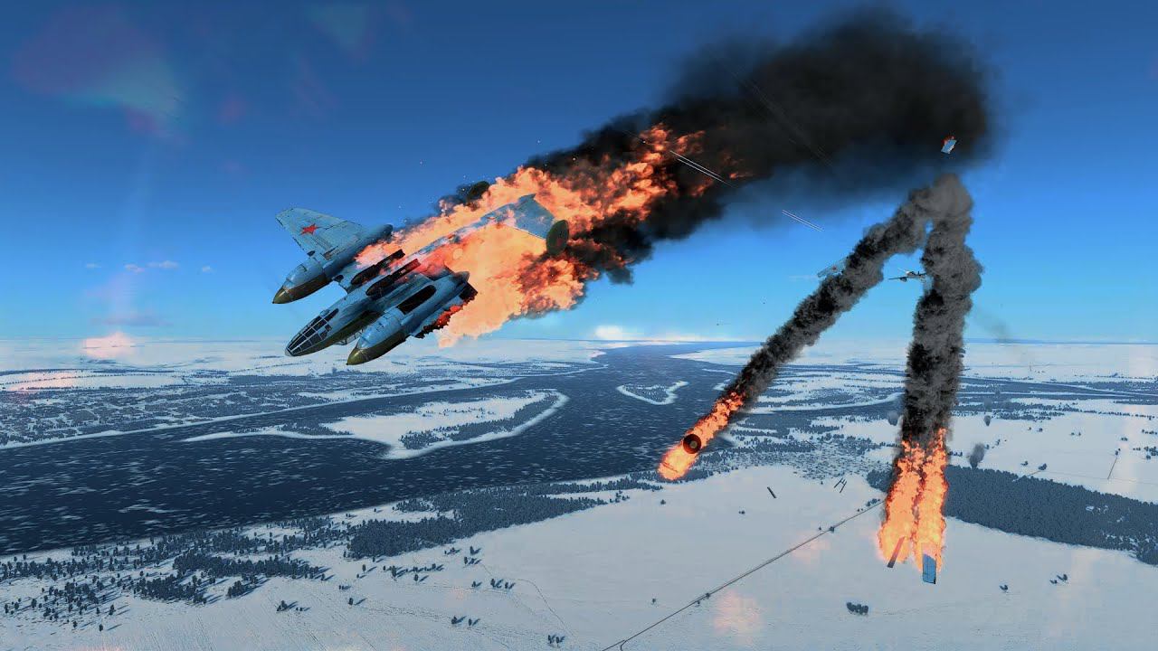War Thunder Me 262 A-1a/U1 Cinematic смотреть онлайн