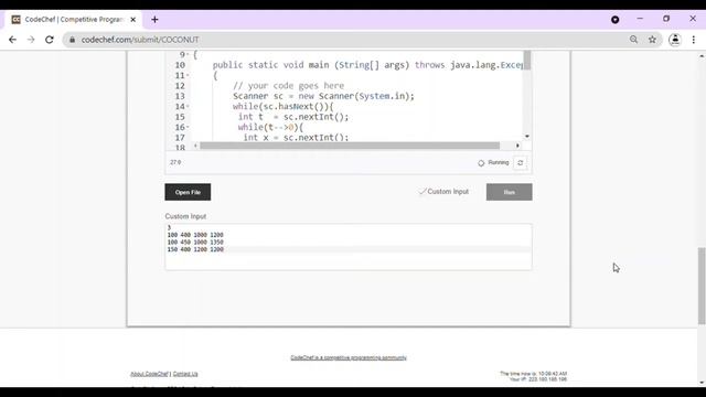 Summer Heat Solution | Codechef | June Long Challenge 2021 | Codechef | Java #codechef#java#code смотреть онлайн