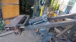 механизм опрокидывания. установка цылиндра.