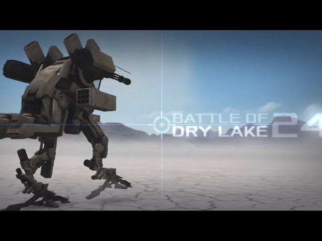 Battle of Dry Lake 24 - Управляем боевой машиной (обзор-летсплей на Android) смотреть онлайн