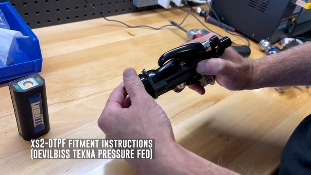 Lumaiii SNAP2 fitment (XS2-DTPF) for DEVILBISS TEKNA PRO LITE PRESSURE FEED SPRAYER смотреть онлайн