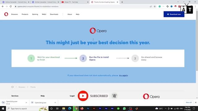 How to download opera 2022 in laptop free | how to download opera browser for windows 10 смотреть онлайн