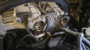 Течь задних сальников распредвалов Вольво ХС90/ХС70 2.5т