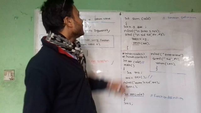 "Function with no arguments & return Value" смотреть онлайн