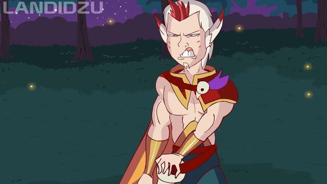 Animasyon | Kindred İle Rakan Ve Xayah Karşılaşıyor | Landidzu | Türkçe Altyazı