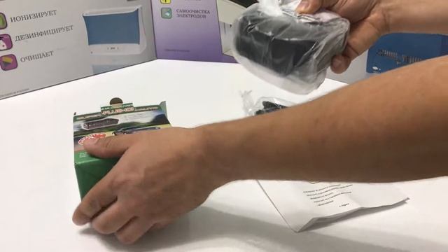 Обзор комплектации очистителя воздуха Супер Плюс Ион-Авто смотреть онлайн