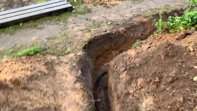 ПРОКЛАДКА КАБЕЛЯ ПОД ЗЕМЛЁЙ! смотреть онлайн