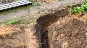 ПРОКЛАДКА КАБЕЛЯ ПОД ЗЕМЛЁЙ!