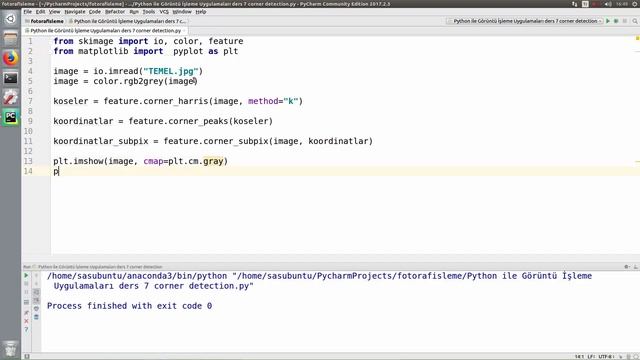 Python ile Görüntü İşleme Uygulamaları Ders 3.2 Köşe Belirleme(Corner Detection) смотреть онлайн