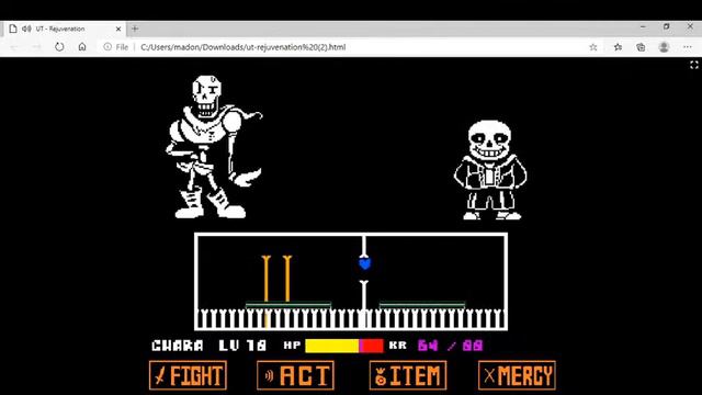 undertale rejuvenation смотреть онлайн