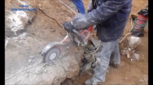 Husqvarna K760 Cut-n-Break в работе - демонстрация от hqv.by