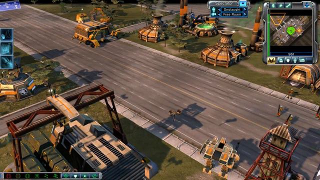 My Command & Conquer 3 Tiberium Wars skirmish gameplay смотреть онлайн