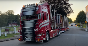 Огромные грузовики на выставке Truckshow 2023