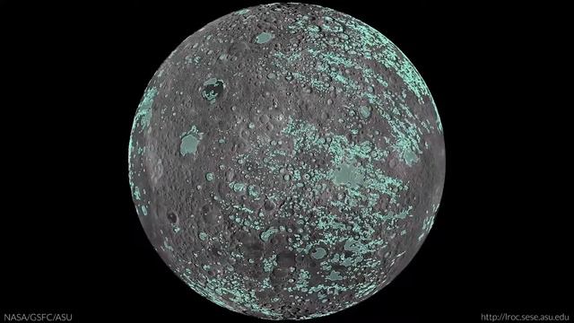 Составлена наиболее подробная карта светлых равнин Луны смотреть онлайн