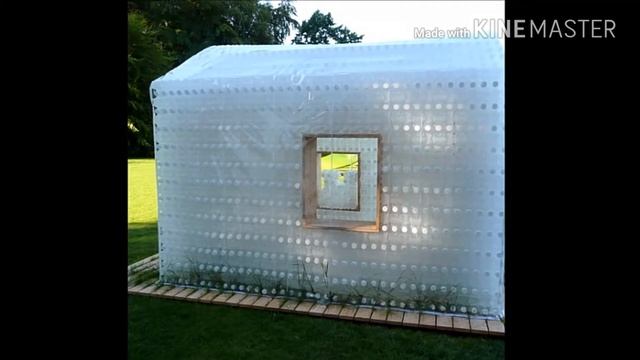 Лодка, дом, мебель и другое из пластикових бутилок смотреть онлайн