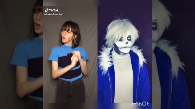 Cosplay Undertale Tik Tok 2021 |1| смотреть онлайн