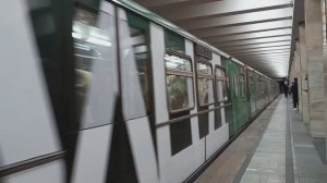 Поездка на тематическом Русиче МЦД 4 в метро