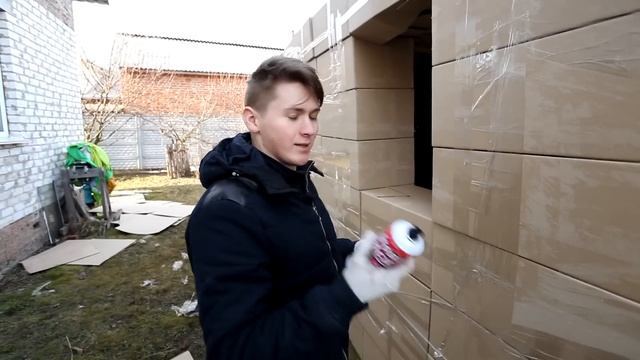 ДОМ ИЗ КАРТОННЫХ КОРОБОК - DIY смотреть онлайн
