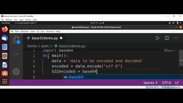 Python Base32 encoding and decoding смотреть онлайн
