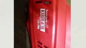 Отзыв от владельца электро триммера KRÜGER ETK-2000 дивайс для кошения в радость