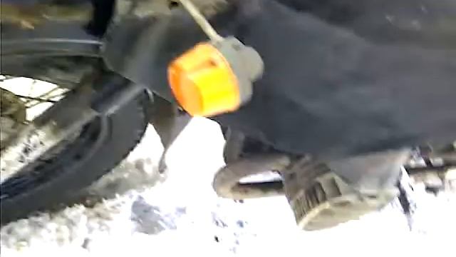 Мотоцикл К-750 работа двигателя