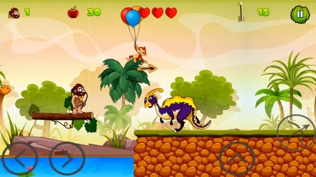 Caveman Adventure Game || Adventure Android Gameplay смотреть онлайн