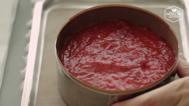 딸기 치즈케이크 만들기 : Strawberry Cheesecake Recipe | Cooking Tree