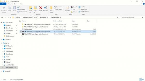 How to install GX Developer.