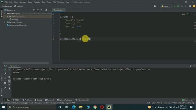 Explain Dictionary In Python With Example In Hindi смотреть онлайн
