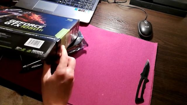 Распаковочка Colorful Nvidia GeForce GTX 1050Ti из Китая смотреть онлайн