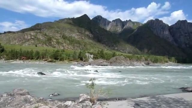 Великая река Катунь, Алтай смотреть онлайн