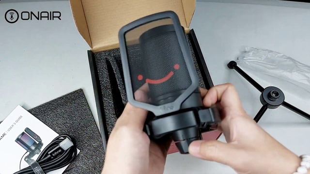 Fifine Ampligame A6 Rgb Usb Mic Unboxing смотреть онлайн