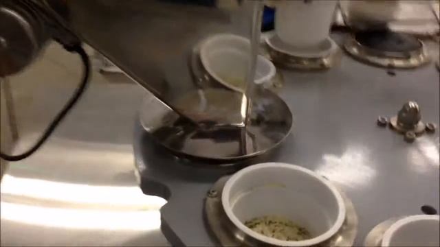 Линия многокомпонентного дозирования и фасовки в стаканчики