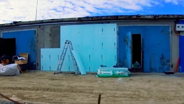 Отделка и утепление гаража снаружи своими руками смотреть онлайн