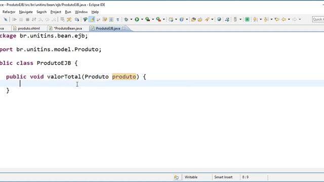 Video 07 - EJB Enterprise JavaBeans: Hello Word смотреть онлайн