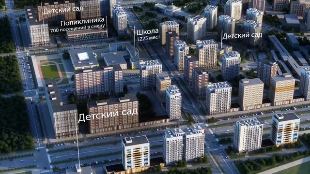 ЖК "Легендарный-Северный" в г. Новосибирск смотреть онлайн