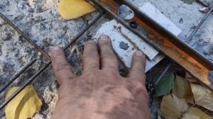 Восстановление уличной бетонной площадки.