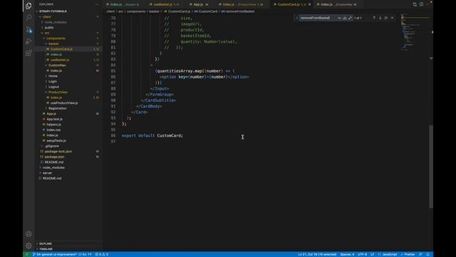 Create E-commerce Basket Using React.js & Strapi Step By Step For Beginners and Mid level смотреть онлайн